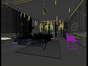 bedroom hotel suites designed a complete 67 3D Model