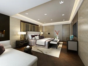 su&iacute;tes de hotel projetadas em um total de 69 Modelo 3D