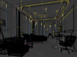 bedroom hotel suites designed a complete 70 3D Model