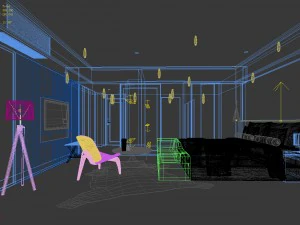 bedroom hotel suites designed a complete 80 3D Model