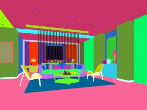 bedroom hotel suites designed a complete 81 3D Modell