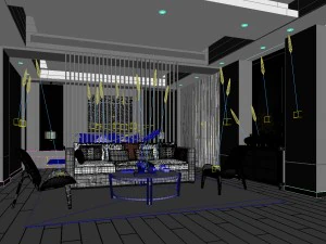 bedroom hotel suites designed a complete 81 3D Model