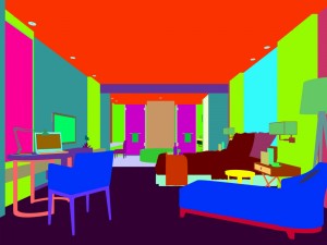 bedroom hotel suites designed a complete 83 3D Model
