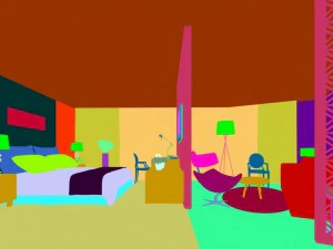 bedroom hotel suites designed a complete 84 3D Model