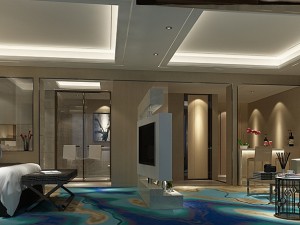 bedroom hotel suites designed a complete 89 Modèle 3D
