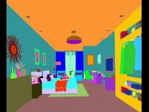 bedroom hotel suites designed a complete 91 3D Model