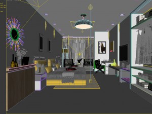 bedroom hotel suites designed a complete 91 3D Model