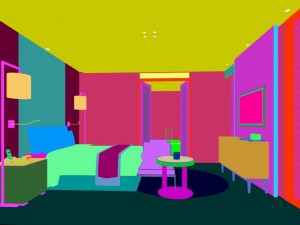 bedroom hotel suites designed a complete 92 3D Model