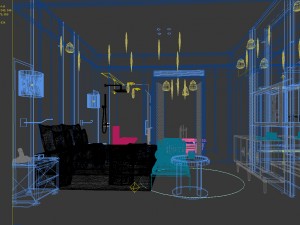 bedroom hotel suites designed a complete 92 3D Model