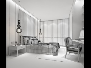 bedroom hotel suites designed a complete 93 Modelo 3D