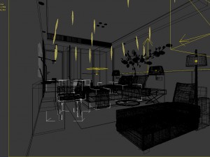 bedroom hotel suites designed a complete 94 3D 모델