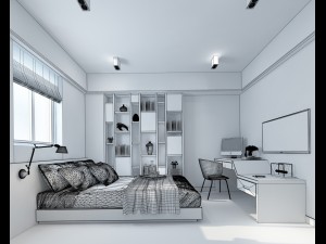 bedroom hotel suites designed a complete 95 Model 3D