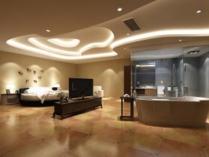 bedroom hotel suites designed a complete 105 3D Model