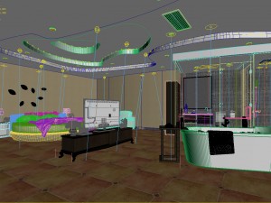 bedroom hotel suites designed a complete 105 3D Model