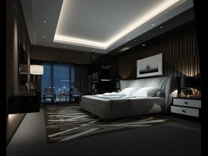 bedroom hotel suites designed a complete 107 Modèle 3D