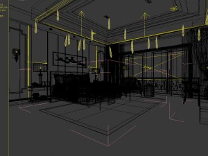 bedroom hotel suites designed a complete 108 3D Model