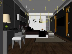 bedroom hotel suites designed a complete 109 Modelo 3D
