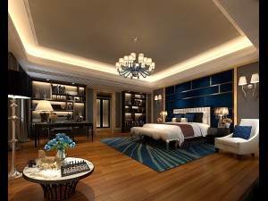 bedroom hotel suites designed a complete 111 Modèle 3D