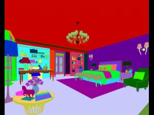 bedroom hotel suites designed a complete 111 3D Model