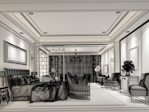 bedroom hotel suites designed a complete 113 3D Model