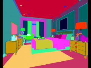 bedroom hotel suites designed a complete 114 3D Modell