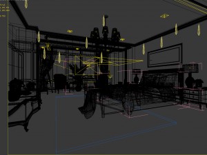 bedroom hotel suites designed a complete 118 3D Модель