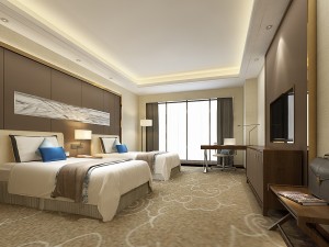 bedroom hotel suites designed a complete 121 Modèle 3D