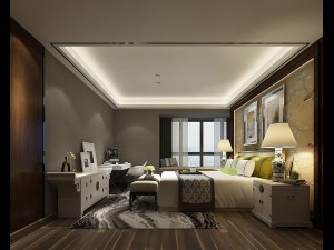 bedroom hotel suites designed a complete 123 3D Model