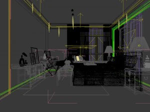 bedroom hotel suites designed a complete 123 3D Model