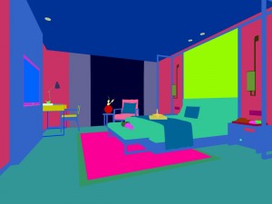 bedroom hotel suites designed a complete 125 3D Model