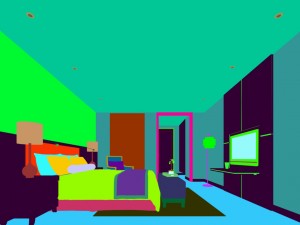 bedroom hotel suites designed a complete 128 3D Модель