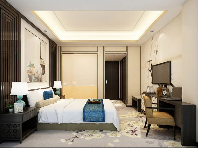 bedroom hotel suites designed a complete 131 3D Model .c4d .max .obj .3ds .fbx .stl .blend 