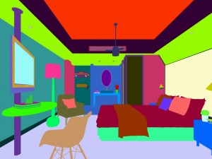 bedroom hotel suites designed a complete 135 3D Model