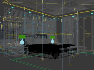 bedroom hotel suites designed a complete 140 Modelo 3D