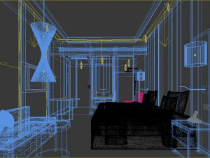 bedroom hotel suites designed a complete 142 3D Model