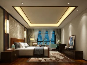 침실 호텔 스위트룸은 총 147개로 설계되었습니다. 3D 모델