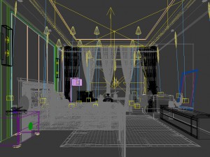 bedroom hotel suites designed a complete 147 3D Model