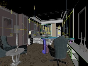 bedroom hotel suites designed a complete 150 Modèle 3D
