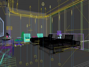 bedroom hotel suites designed a complete 153 3D Model