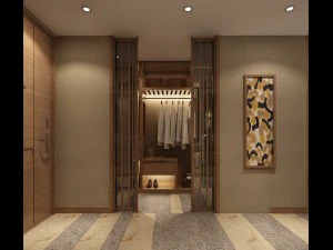 bedroom hotel suites designed a complete 151 3D Model