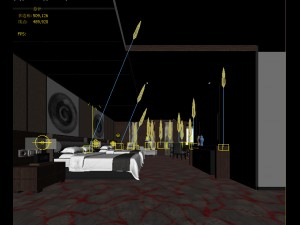 bedroom hotel suites designed a complete 154 3D 模型