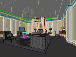 bedroom hotel suites designed a complete 157 Modello 3D