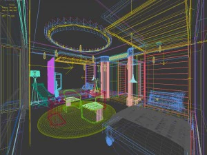 bedroom hotel suites designed a complete 160 3D Model