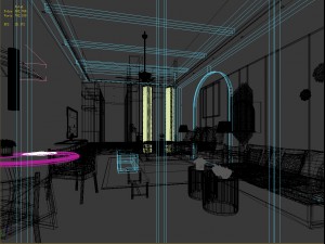 bedroom hotel suites designed a complete 165 3D Model