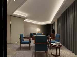 bedroom hotel suites designed a complete 166 3D Model