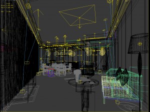 bedroom hotel suites designed a complete 166 3D Model