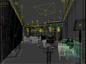 bedroom hotel suites designed a complete 166 3D Model