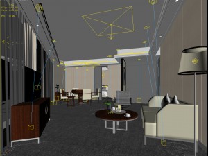bedroom hotel suites designed a complete 166 3D Model