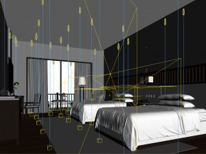 bedroom hotel suites designed a complete 167 Modelo 3D