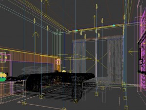 bedroom hotel suites designed a complete 168 3D Model